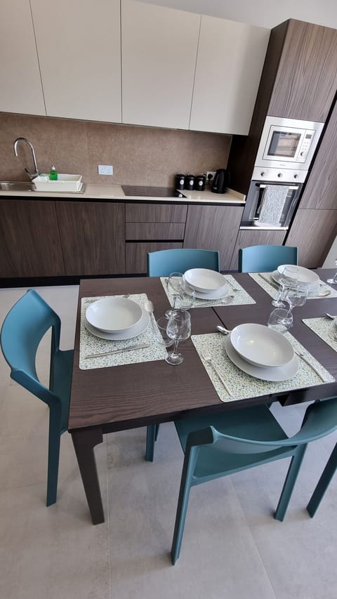 Kitchen and dining room