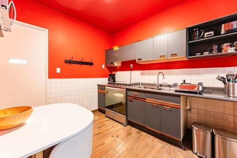 Cook in style with high-quality appliances in a sleek, modern kitchen.