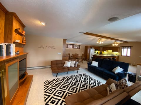 Open floor plan, great for entertaining with the family.