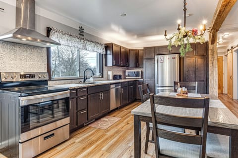 Kitchen | Dining Area | Single-Story Home