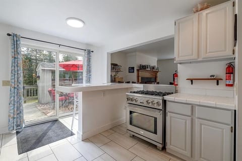 Propane Stove in Kitchen