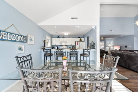 DINING TABLE AND KITCHEN