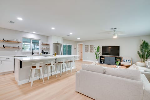 Cape Coral Vacation Rental | 3BR | 2BA | 1 Step to Access | 1,800 Sq Ft