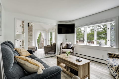 Worcester Vacation Rental | 3BR | 2BA | Stairs Required | 1,700 Sq Ft