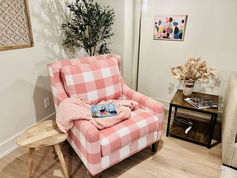 ok you have to love this chair! this is in the family room on the lower level