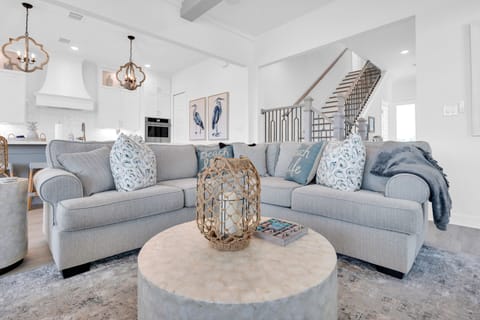 Living Room open to the Kitchen