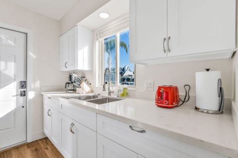 One of the 5 full kitchens.