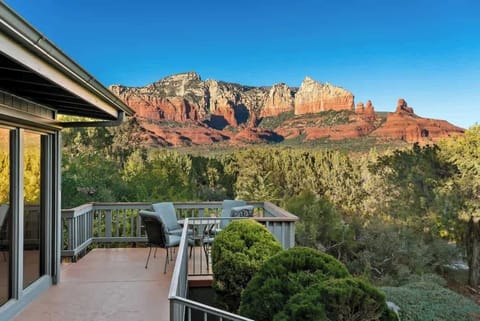 Stunning views await you as you relax on the patio deck.