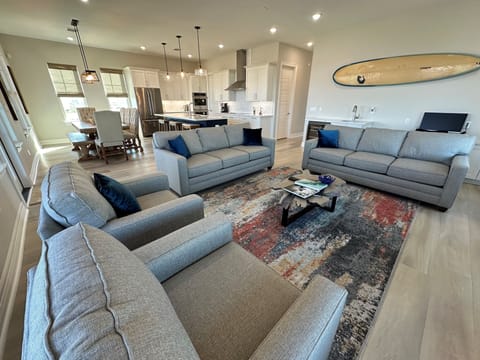 Open floor plan for your family and friends to relax