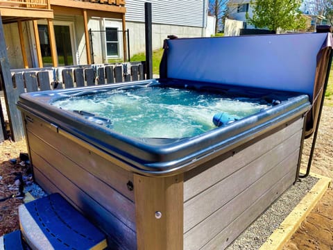Relax in Our New Hot Tub