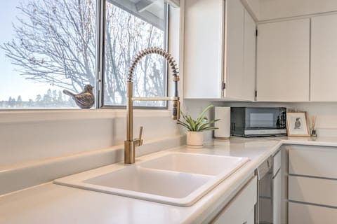 If you have to do the dishes- this is the spot!  Enjoy the view!