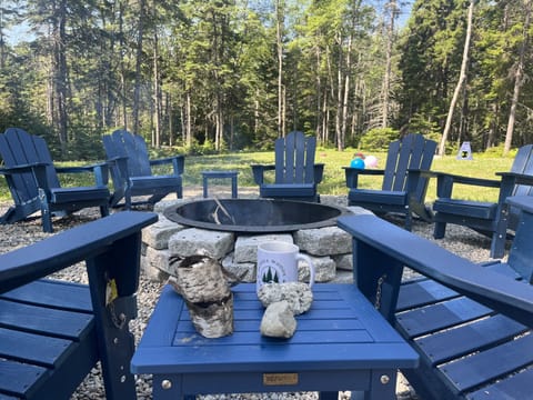 Morning Coffee at the Community Fire Ring