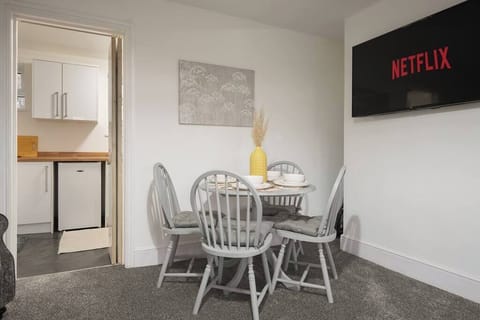 Cozy meals and great conversations await in our charming dining nook!