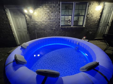 Digital Detox and Relax in the LED Hot Tub