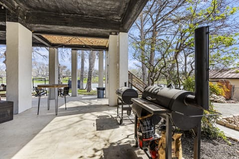 Fire up the grill at our outdoor lounge