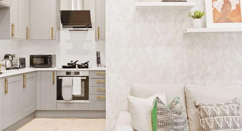 FULLY-EQUIPPED KITCHEN FOR HOME-COOKED MEALS