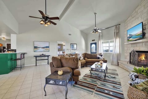 Take in the bright and spacious living room.