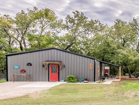 Front of cottage