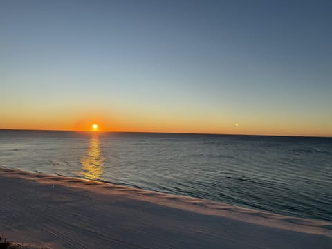 Sunrise from balcony 