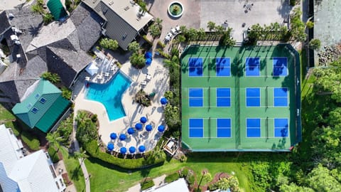Splash into paradise and play under the sun — pools and courts at your doorstep.