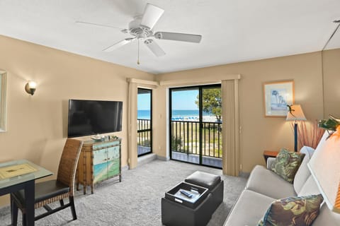 Living Room with Balcony Access