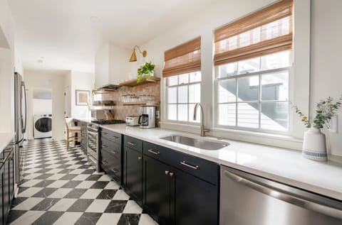 Fully equipped kitchen with everything you need to cook a meal