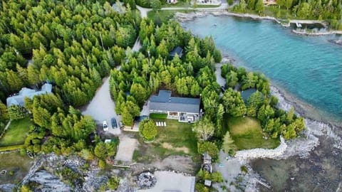 Welcome to The Georgian at the tip of Bruce Peninsula. Enjoy the incredible sunsets, swimming and more from the incredible 2 acre waterfront property. 
