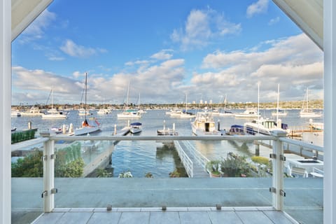 View of bay from master bedroom