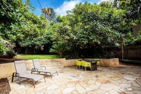 Big backyard to soak up the sun