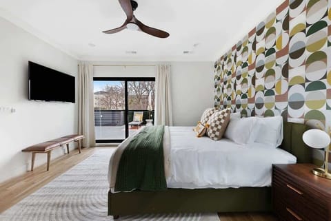 Bedroom with Soft Lighting and Thoughtful Décor