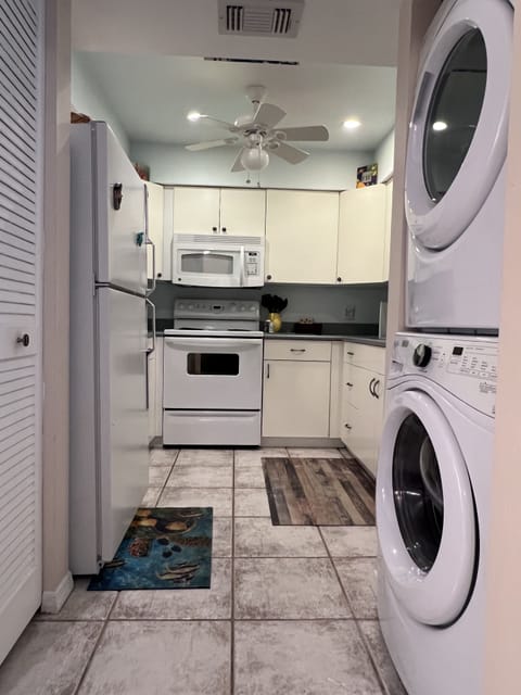 Kitchen with full size appliances