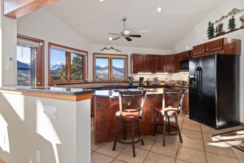 Indoors, Floor, Flooring, Kitchen, Microwave