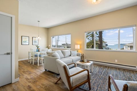 Nice view from window and deck