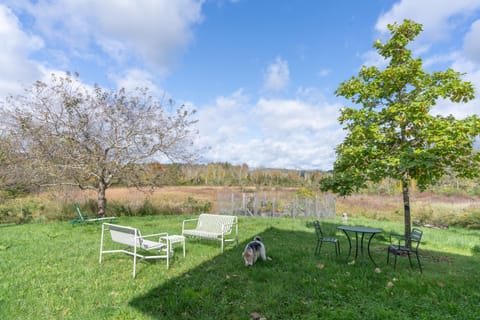 The field, the garden, for picnics and barbeques.
