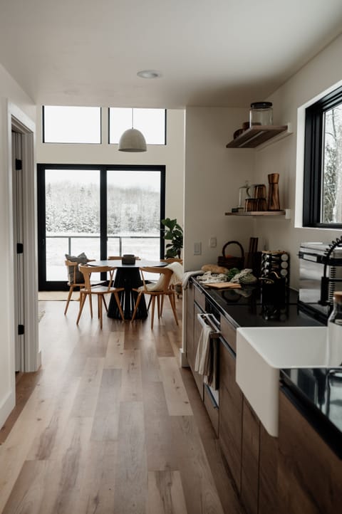 Open yet organized Scandinavian design