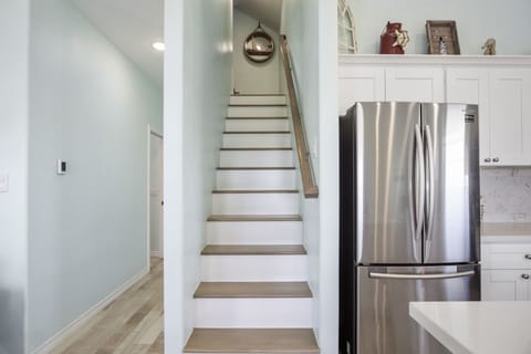 Stairs to the second floor. 