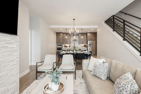 Main/2nd level with all new contemporary furnishings