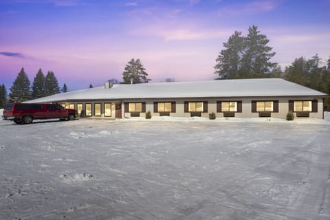 Sip your morning coffee on our scenic porch, offering a serene view of the Northwoods. It's the ideal spot to unwind and connect with nature.