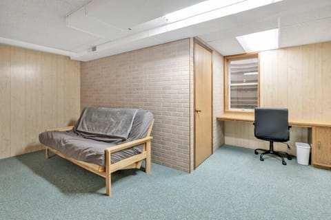 A dedicated workspace, equipped with a desk and office chair, ensures you can stay connected and productive. As with the other rooms, enjoy a smart TV with DirecTV and generous closet amenities.