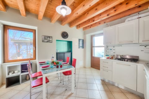 Kitchen and dining area