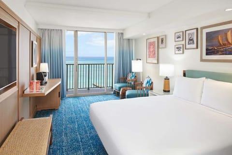 Unwind in a bright retreat with sweeping oceanfront views.