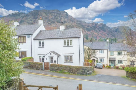 Mountain view from Summerbank Cottage in the Lake District