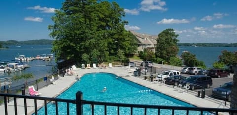 One of the 2 outdoor pools.