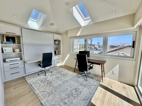 Upstairs Office with Queen Murphy Bed