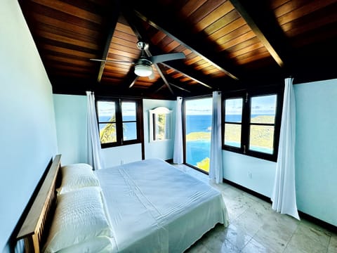 Bedroom with a view of Brewer's Bay