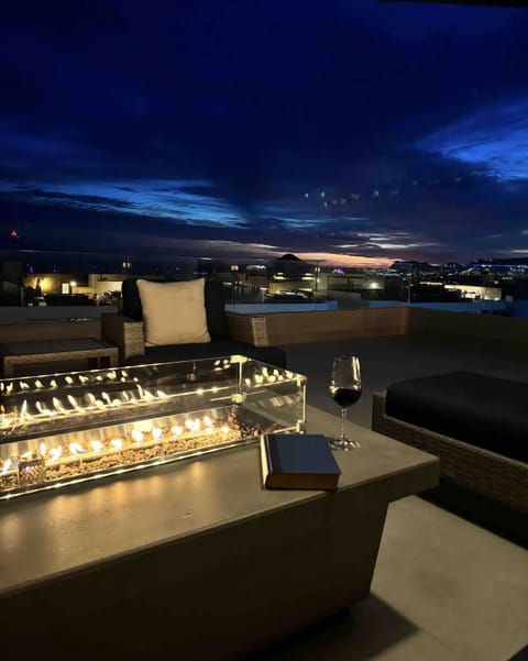 Private Rooftop accessed from stairs inside the condo.