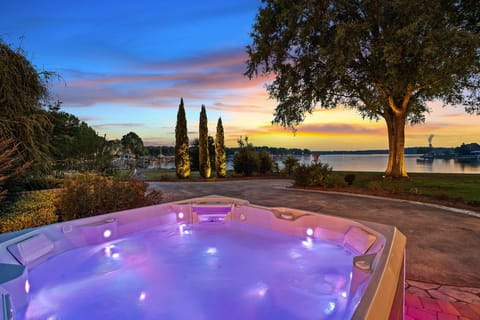 Welcome to Westview Ridge! Unwind in the hot tub after a long day on the lake.