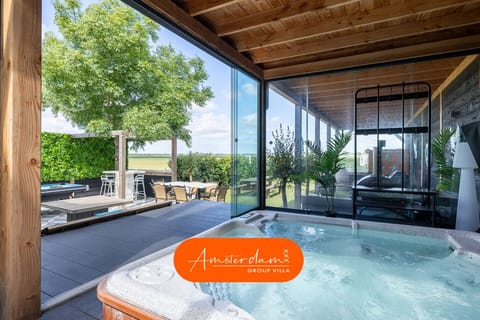 Our jacuzzi is the perfect place where warm bubbles embrace you.