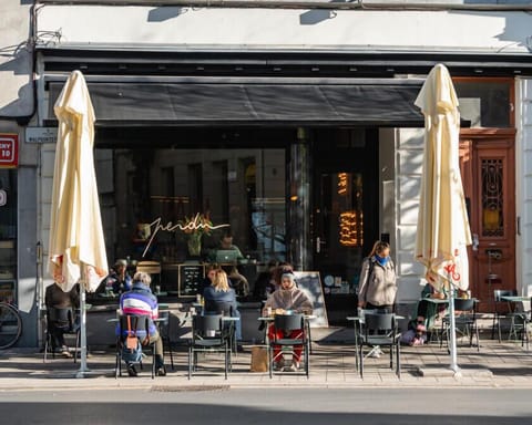 Enjoy a lovely lunch or coffee in the lunch bar next to the apartment