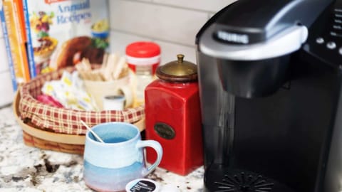 Start your mornings with a cup of coffee, brewed to perfection in the comfort of your space. Whether you prefer a quick sip or a leisurely coffee break, it's the perfect way to begin your day and energize for the adventures ahead!